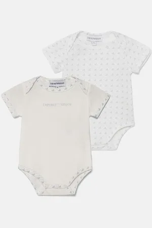 Emporio Armani Bavlněné kojenecké body 2-pack EY000010 AF10913