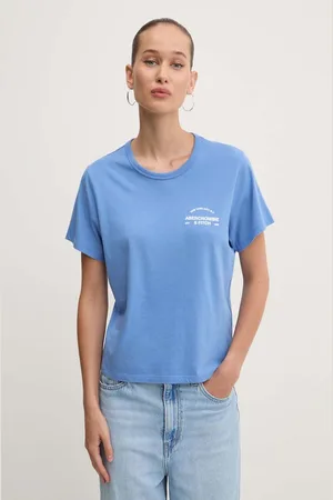 Abercrombie & Fitch Bavlněné tričko KI157-4307