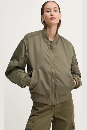 Guess Bomber bunda barva, přechodná, oversize, W4YL01 WG932