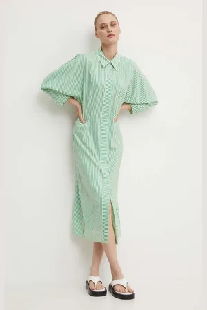 DAY Birger et Mikkelsen Šaty Laurie - Daily Classic Stripe RD barva, midi, DAY65243267