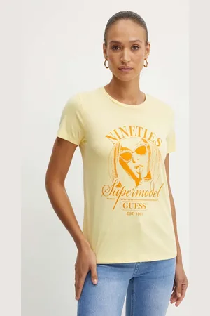 Guess Bavlněné tričko SUPERMODEL barva, W4YI55 K9RM1