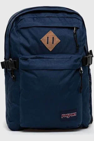JanSport Batoh Main Campus tmavomodrá barva, velký, hladký, EK0A5BDSN541