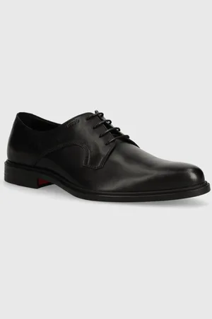 HUGO BOSS Kožené polobotky Kerr pánské, barva, 50522948