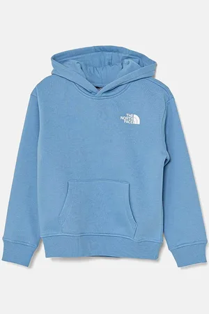 The North Face Dětská mikina VERTICAL GRAPHIC OVERSIZED HOODIE barva, s kapucí, s potiskem, NF0A89HD3O41