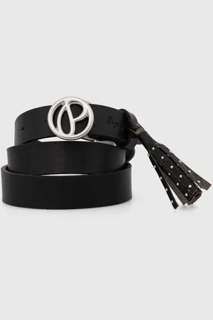 Pepe Jeans Kožený pásek ATHENAS BELT dámský, barva, PL020851