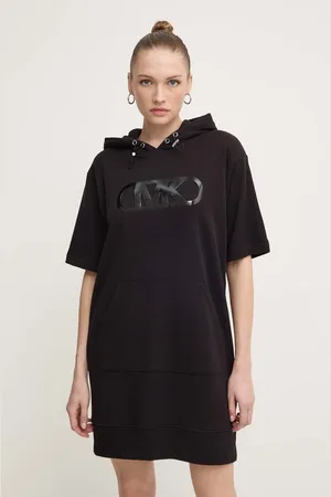 Michael Kors Bavlněné šaty barva, mini, MT482II4MY