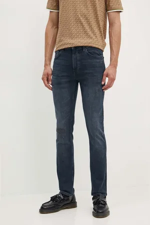 HUGO BOSS Džíny pánské, tmavomodrá barva, 50520968