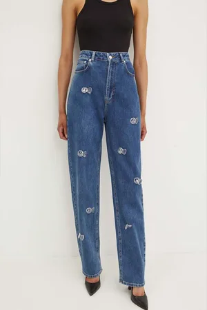 Moschino Džíny dámské, high waist, 0328.8223