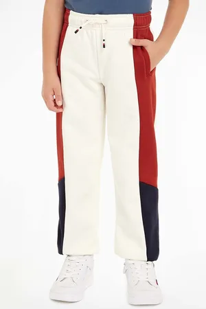 Tommy Hilfiger Dětské tepláky COLORBLOCK FLEECE barva, vzorované, KB0KB09145