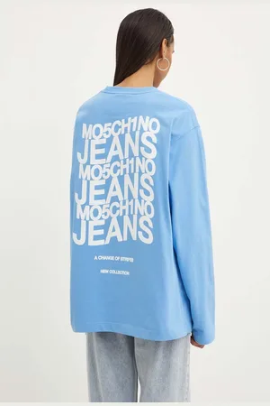 Moschino Bavlněné tričko s dlouhým rukávem 1205.8234