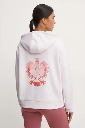 adidas Tepláková mikina Poland barva, s kapucí, s potiskem, JF6705