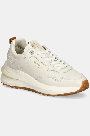 Pepe Jeans Dětské kožené sneakers boty PLS60014 barva, WINSLOW ACTION W