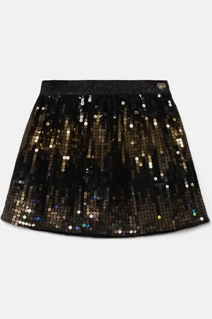 Guess Dětská sukně barva, mini, áčková, K4BD01 KCH80