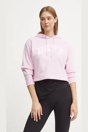 DKNY Mikina dámská, barva, hladká, DP4T9811