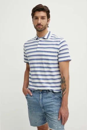 Ralph Lauren Bavlněné polo tričko tmavomodrá barva, 710941993
