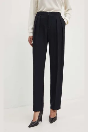 LIVIANA CONTI Kalhoty dámské, barva, jednoduché, high waist, F4WQ25