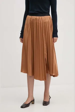 DKNY Sukně barva, midi, áčková, P4ENTQBW