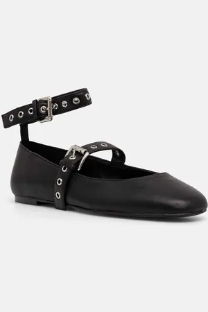 Steve Madden Kožené baleríny Macbeth barva, SM11003189