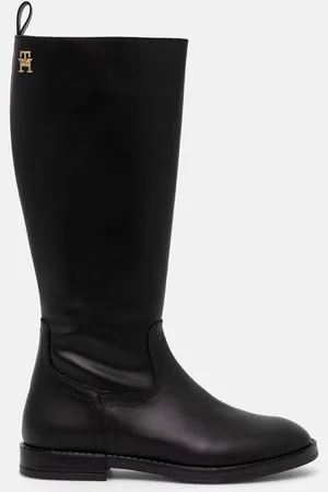 Tommy Hilfiger Dětské kožené boty barva, T4A6-33591