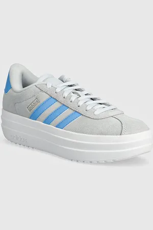 adidas Dětské semišové sneakers boty VL COURT BOLD barva, IH8033