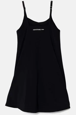Abercrombie & Fitch Dívčí šaty tmavomodrá barva, mini, KI259-4094