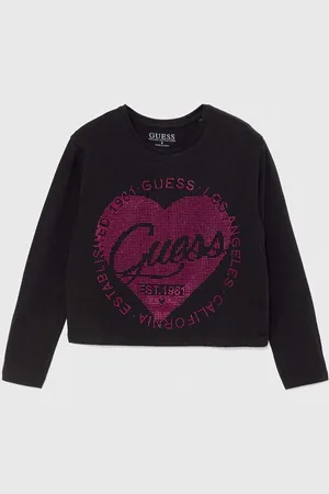 Guess Dětské tričko s dlouhým rukávem barva, J4YI18 K6YW4