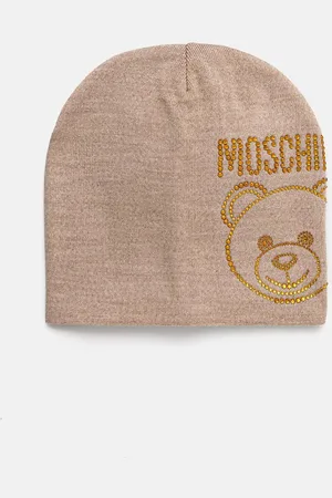 Moschino Vlněná čepice barva, M3159 65331