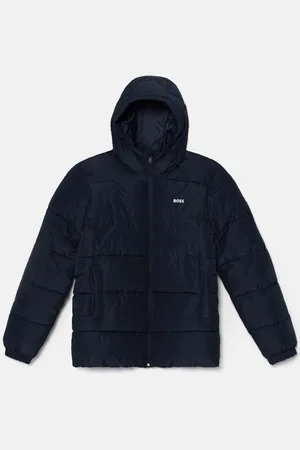 HUGO BOSS Dětská bunda tmavomodrá barva, J51237