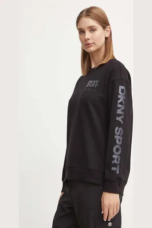 DKNY Mikina dámská, barva, s potiskem, DP4T9970