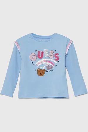 Guess Dětské tričko s dlouhým rukávem K4YI05 K6YW4