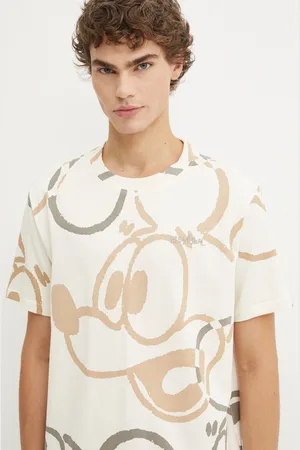 Desigual Bavlněné tričko BEAU-MICKEY x Disney barva, 24WMTK31