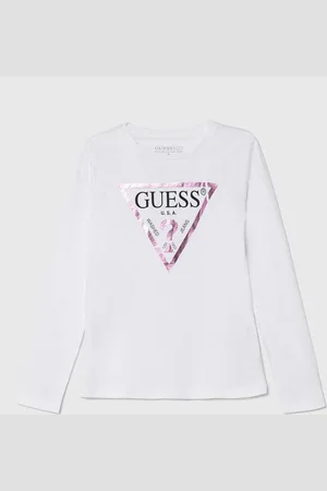 Guess Dětská bavlněná košile s dlouhým rukávem barva, J84I36 K8HM0