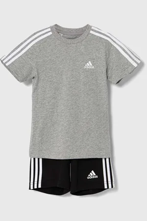 adidas Dětská bavlněná souprava I 3S SPORT SET barva, IY5091