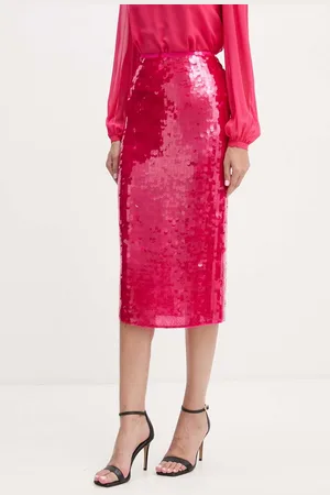 Patrizia Pepe Sukně barva, midi, 8G0413 A455