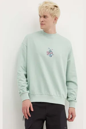 HUGO BOSS Bavlněná mikina pánská, barva, s aplikací, 50518981