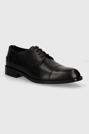 HUGO BOSS Kožené polobotky Tayil pánské, barva, 50523070