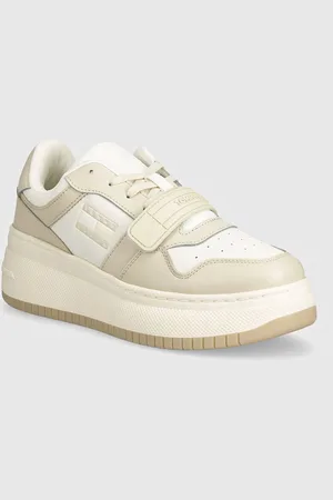 Tommy Hilfiger Sneakers boty TJW RETRO BASKET FLATFORM VELCRO barva, EN0EN02573