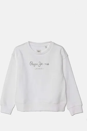 Pepe Jeans Dětská bavlněná mikina barva, s potiskem