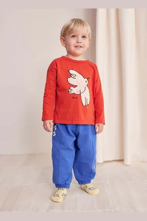 Bobo Choses Kojenecké tepláky Diamonds s potiskem, 224AB062