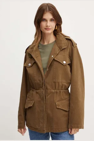 Pinko Džínová bunda dámská, barva, přechodná, 103921 A22P