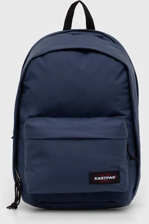 Eastpak Batoh BACK TO WORK tmavomodrá barva, velký, s aplikací, EK0009360O21