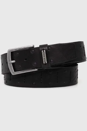 Pepe Jeans Kožený pásek KENT BELT pánský, barva, PM021030
