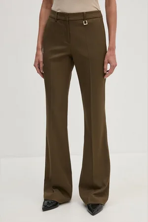 JOOP! Kalhoty dámské, barva, zvony, high waist, 30043405