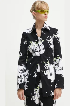 Moschino Džínová bunda dámská, přechodná, oversize