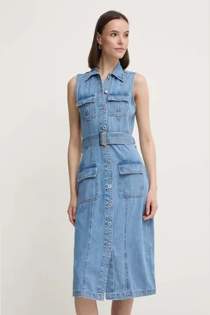 Pepe Jeans Džínové šaty LIZ mini, PL953550