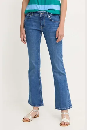 Pepe Jeans Džíny FLARE LW dámské, high waist, PL204736HV8
