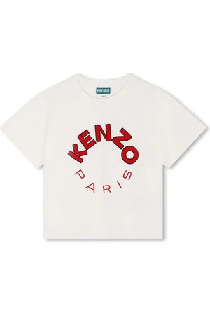 Kenzo Dětské bavlněné tričko barva, s potiskem, K60756