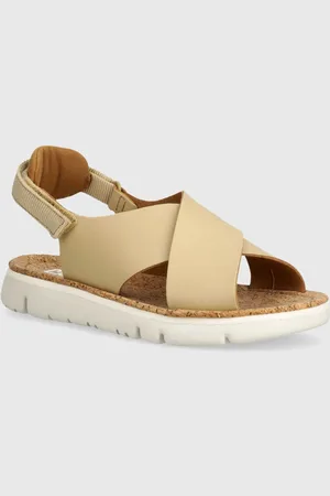 Camper Kožené sandály Oruga Sandal dámské, barva, K200157-053