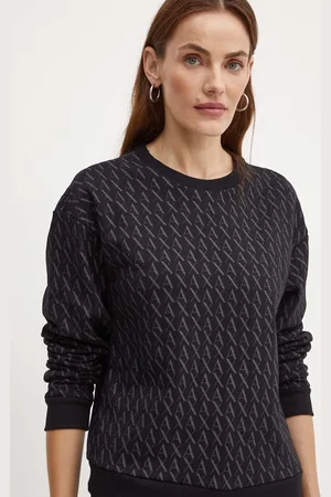 Armani Exchange Mikina dámská, barva, vzorovaná, 8NYMLG YJE5Z