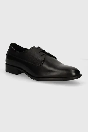 HUGO BOSS Kožené polobotky Colby pánské, barva, 50523041